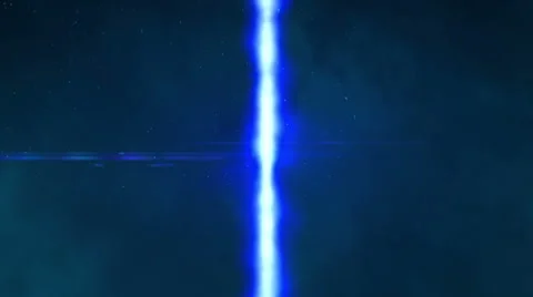 Blue line abstract particles Stock Footage 61468691