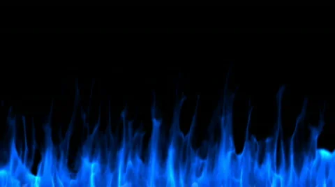 Blue Line of Fire Stock Footage 397273