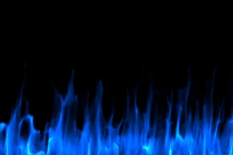 Blue Line of Fire Stock Footage 538857