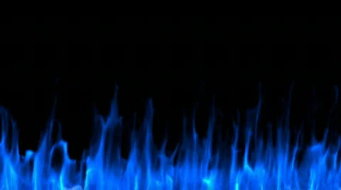 Blue Line of Fire Stock Footage 538859