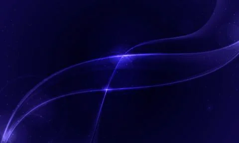 Blue line loops イラスト素材