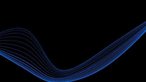 Blue Line Motion 스톡 동영상 338233106