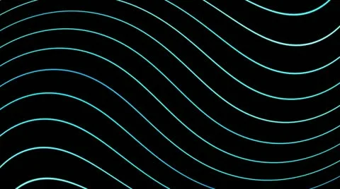 Blue line moving with alpha Stock-Footage 22141575