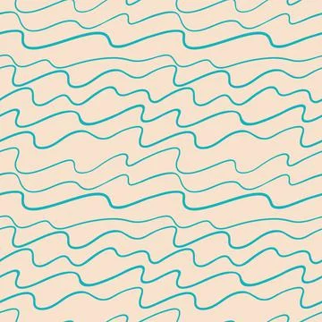 Blue line pattern 库存插图