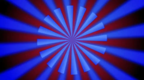 Blue line sun Video stock 28996615