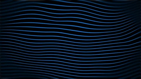 Blue line wave animation background motion 4k Quality Video stock 278719974