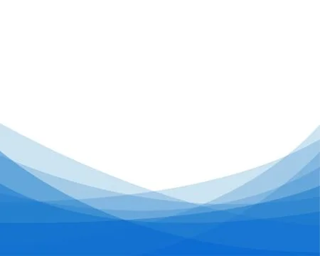 Blue line wave concept abstract vector background design Stock Illustration