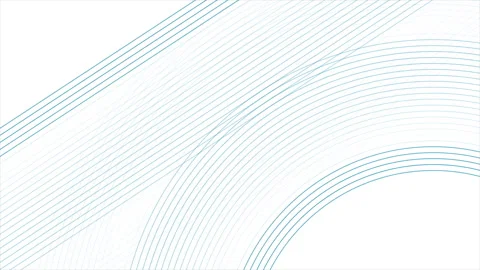 Blue linear pattern abstract geometric tech motion background Stock Footage 276177880