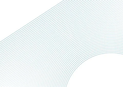 Blue linear pattern abstract geometric tech background Stock Illustration