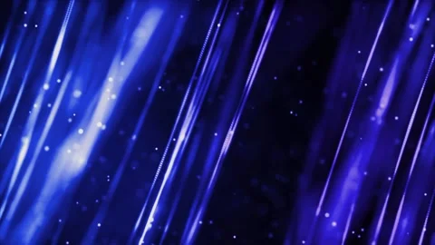 Blue lines and particles glow animation  Видео 238963278