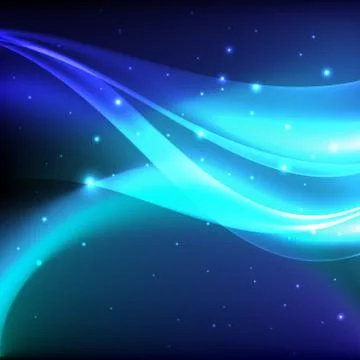 Blue lines background with place for text Illustrazione stock