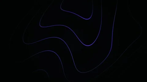 Blue lines on black background animation. Stock Footage 335104798