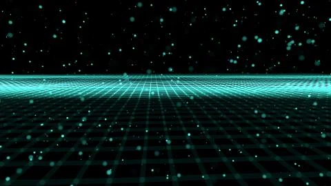 Blue Lines with connection data Stock Illustration