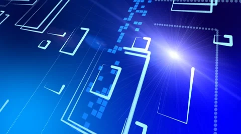 Blue Lines Stock Footage 918588