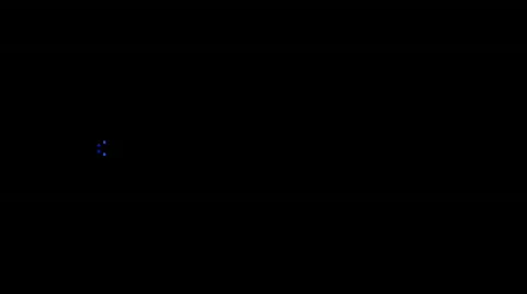 Blue lines forming various shapes  Stock Footage 274100