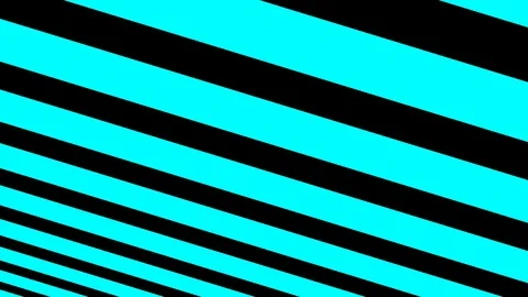 Blue Lines Hypnotic Retro Abstract Motion Background Loop Video stock 87731903