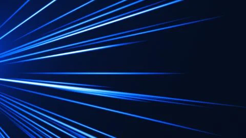 Blue Lines Stock Illustration