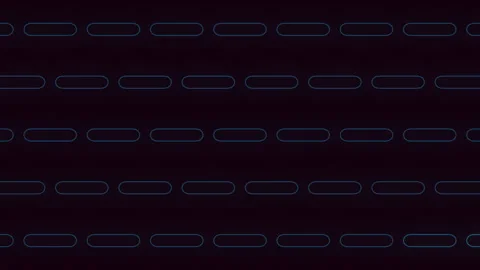 Blue lines pattern on black background 動画素材 323435451