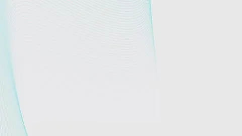 Blue Lines Wave Abstract Loop Animation Background Stock Footage 343103113