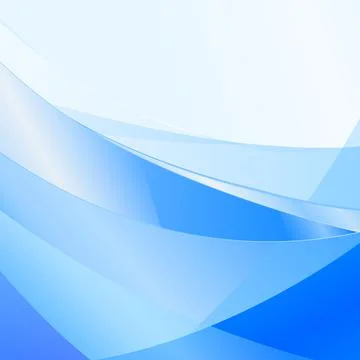 Blue lines on a white abstract background - Vector Stock Illustration