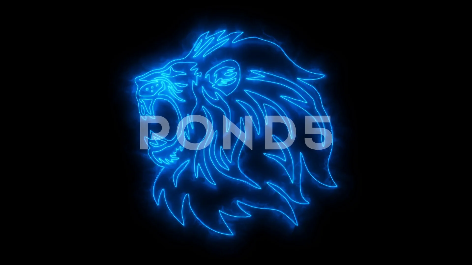 50 Blue Lion Logo: Free to Use and Transparent Background - Eggradients.com