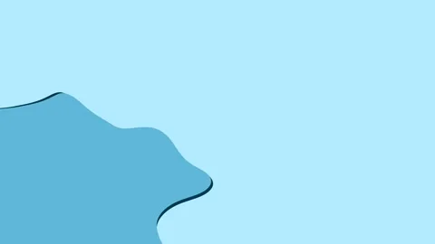 Blue liquid abstract wave animation Stock Footage 326371426