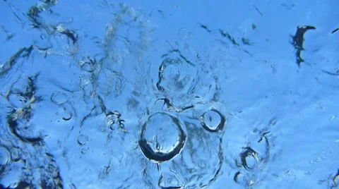 Blue Liquid Background Stock Footage 9287496