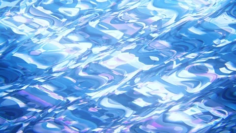 Blue Liquid Glass Stock Footage 153122083