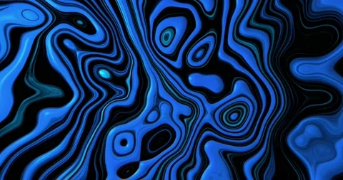 Blue Liquid Ink Animation Background 動画素材 189142282