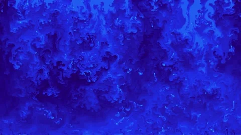Blue liquid ink filling screen beautiful flow wipe transition mask 4k Stock Footage 143284508