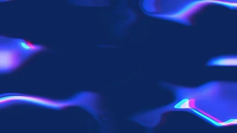 Blue liquid ink or organic fluid moving spread slowly on dark blue background. Stock Footage 334691945
