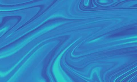 Blue Liquid Marble Abstract Background Fluid Texture Stock Illustration