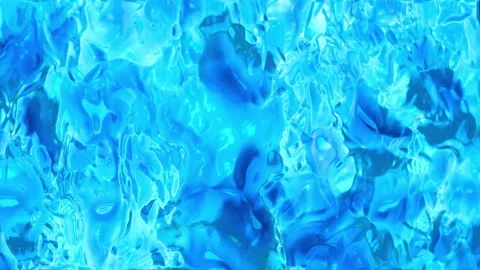 Blue Liquid Marble Texture Abstract Animated Background Stock Footage 331660213