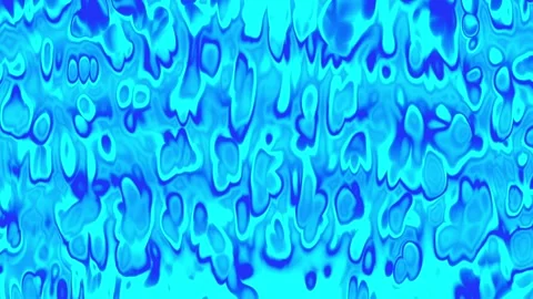 Blue Liquid Morphing Abstract Motion Graphic Stock Footage 337533239