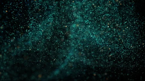 Blue liquid particles Stock Footage 316399755