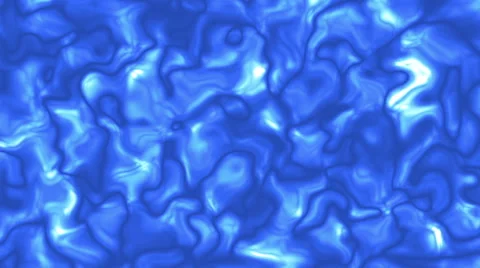 Blue liquid silver Stock Footage 64570806