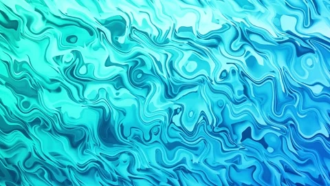 Blue Liquid Smooth Abstract Background Stock Footage 135815095