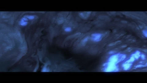 Blue Liquid Wall Flickering Blue Noise Motion Abstract Background Video stock 139700721