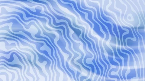Blue liquid wave pattern abstract geometric design motion animation 库存影片 310048338