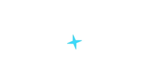 Blue loading animation icons set rotating spinner star preloader buffer symbols Stock Footage 345198888