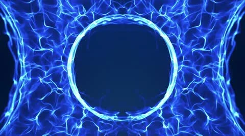 Blue Logo BG Stock Footage 11632626