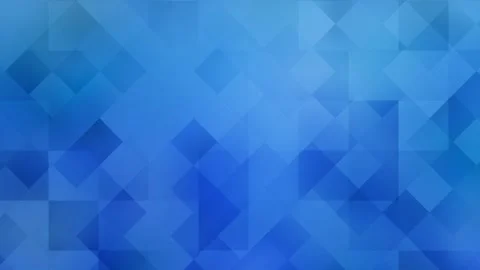 Blue loopable geometric mosaic pattern background animation, overlapping Stock Footage 330898624