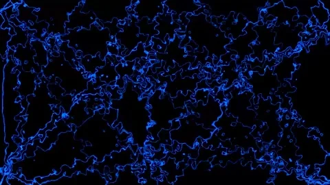 Blue looped motion lines Video stock 240919446