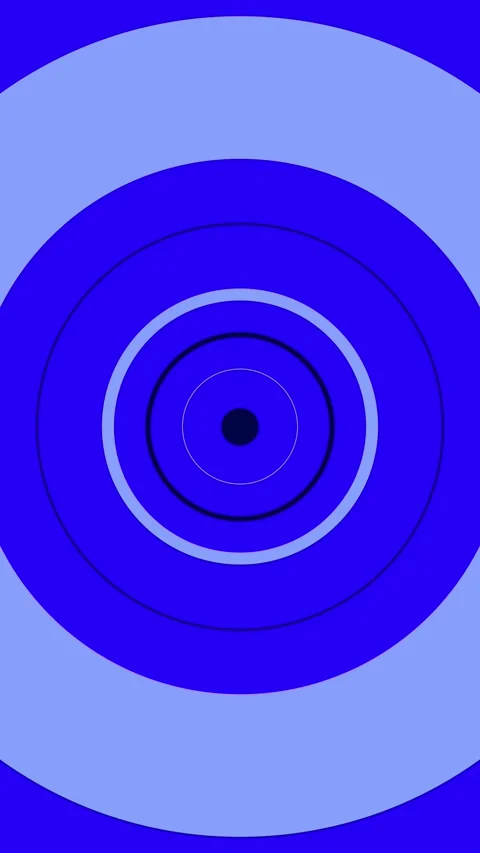 Blue looping animation. Minimal elegant circle motion design dark blue Stock Footage 313087389