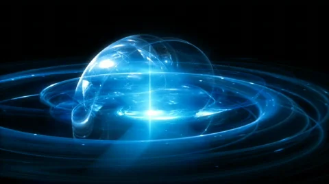 Blue looping background d2270E Stock Footage 448160