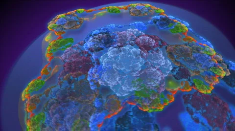 Blue looping background d2671 Stock Footage 594801