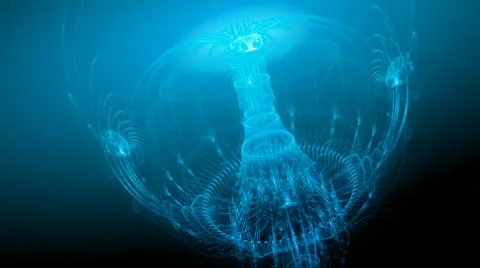 Blue looping background  d4652B Stock Footage 587686