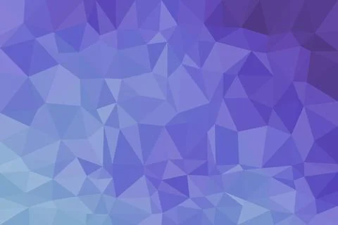 Blue low poly abstract background with geometric shapes Stock Illustration