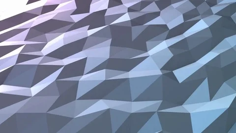 Blue low poly background loop in perspective Stock Footage 81388657