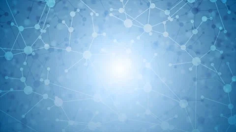 Blue low poly background motion Stock Footage 305158927